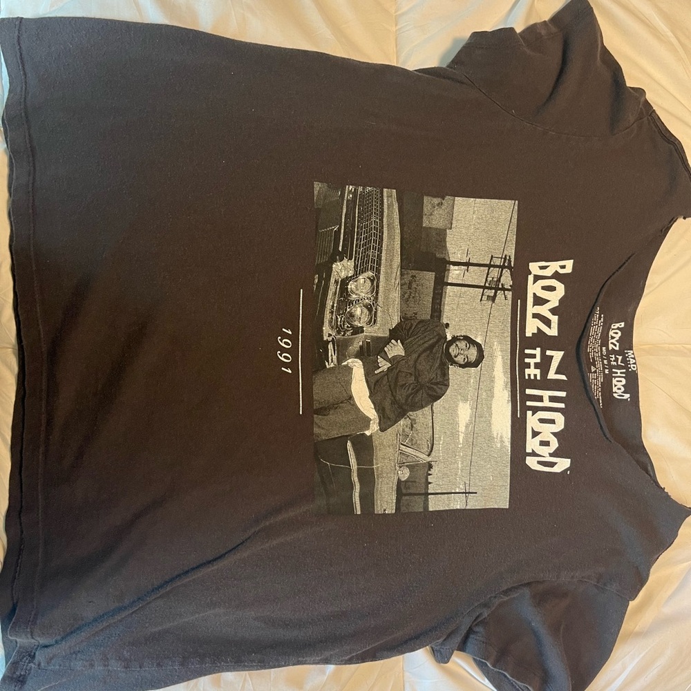 MAD Engine Black 'Boyz N The Hood' Graphic Tee